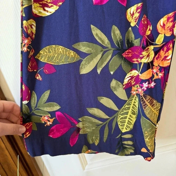 J. Jill Cropped Wide Leg Pull On Pants Women’s size medium - Picture 6 of 10